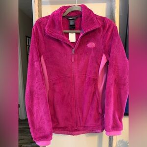 The North Face size Small pink zip up jacket
